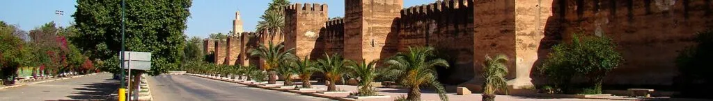 Agadir to the sahara desert — Road from Agadir towards the Sahara desert through the Anti-Atlas