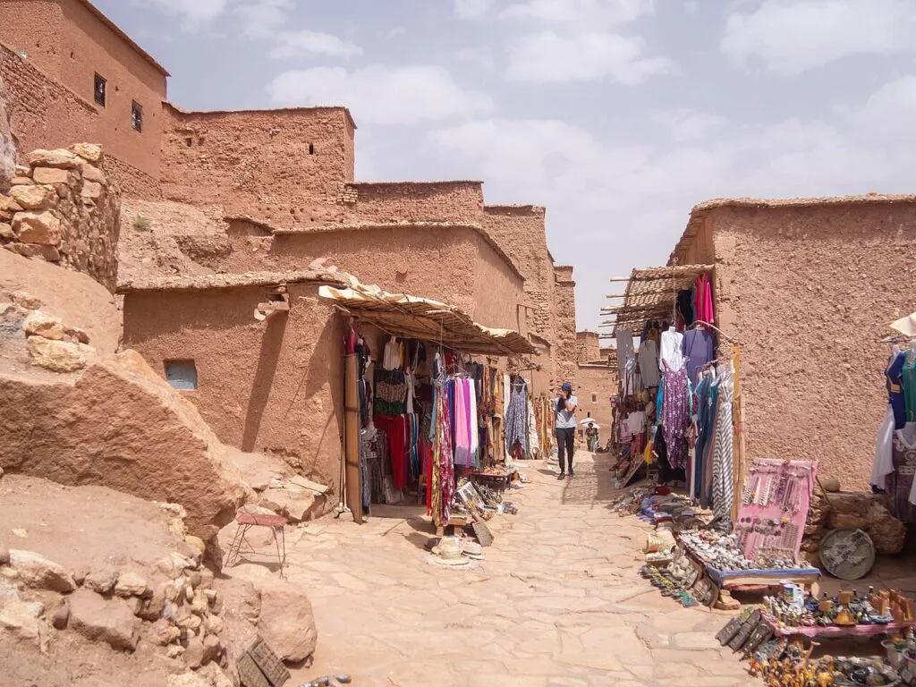 Ait ben haddou — The fortified earthen village of Aït Ben Haddou at golden hour Ait ben haddou — The fortified earthen village of Aït Ben Haddou at golden hour